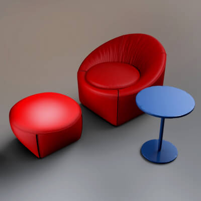 AQ3D Comfort Chair 74
