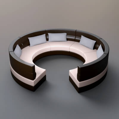 AQ3D Master Sofa 113