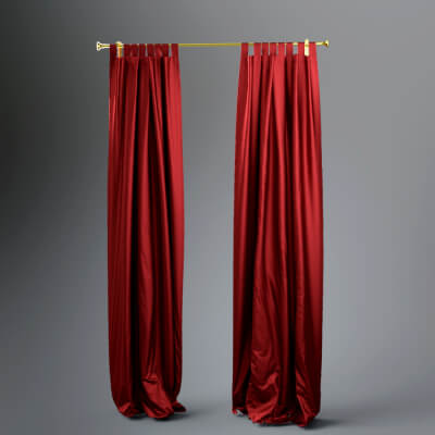 AQ3D Curtains Model 3