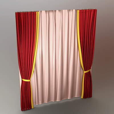 AQ3D Curtains Model 8 by AQ3D