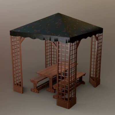 AQ3D Garden Canopy by AQ3D