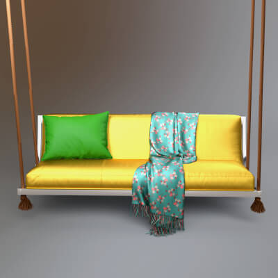 AQ3D Hanging Sofa