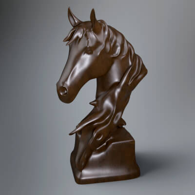 AQ3D Horse Statue by AQ3D