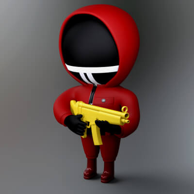 AQ3D Kids Soldier Toy