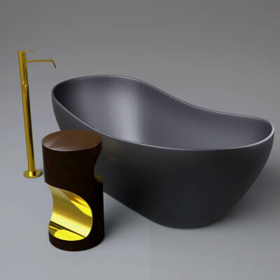 AQ3D Luxury Bath Tub 10