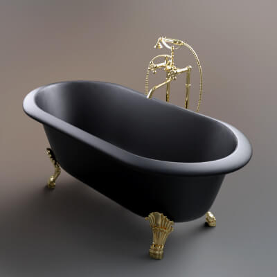 AQ3D Luxury Bath Tub 17 by AQ3D