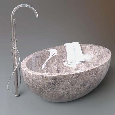 AQ3D Luxury Bath Tub 3
