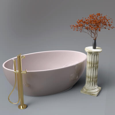 AQ3D Luxury Bath Tub 4 by AQ3D