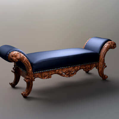 AQ3D Luxury Bench
