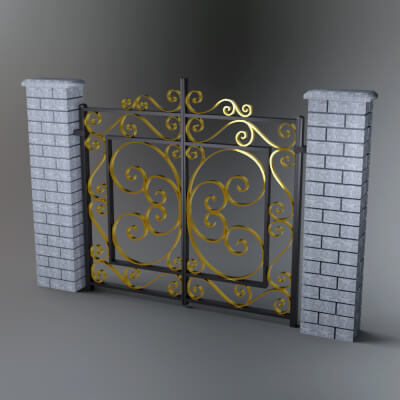 AQ3D Luxury Main Gate 4