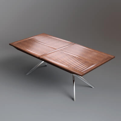 AQ3D Luxury Wooden Table