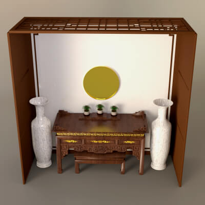 AQ3D Master Altar Model