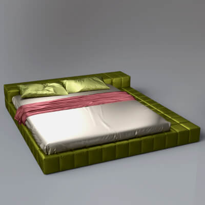 AQ3D Master Bed 140 by AQ3D