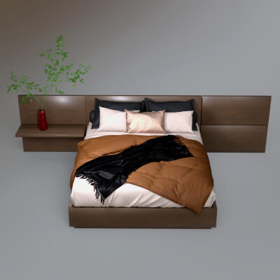 AQ3D Master Bed 45