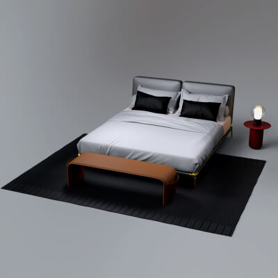 AQ3D Master Bed 48