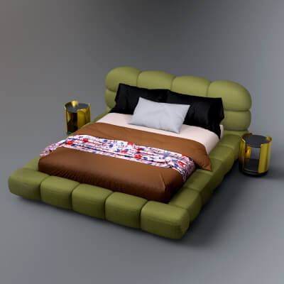 AQ3D Master Bed 70 by AQ3D