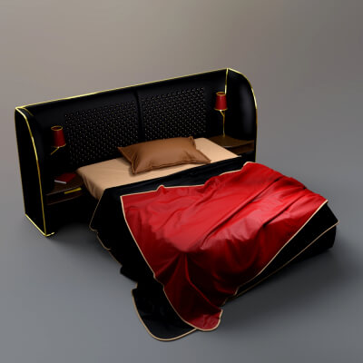 AQ3D Master Bed 94 by AQ3D