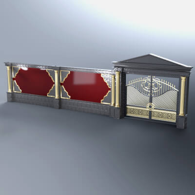 AQ3D Master Boundry Wall