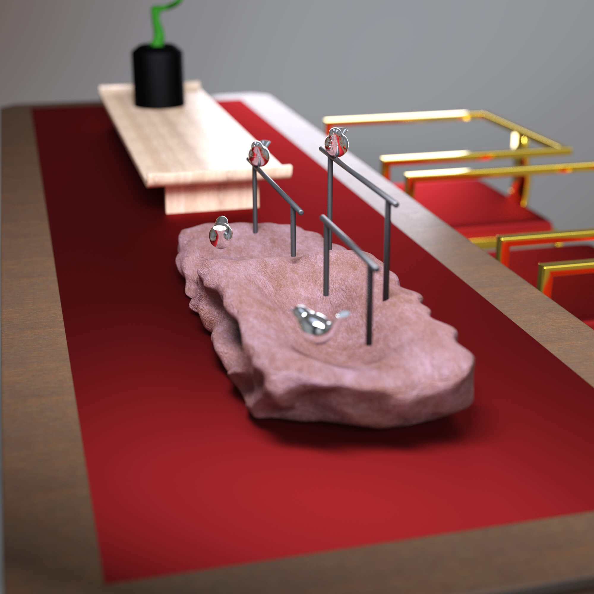 AQ3D Master Chair and Table 2 Daz Content by AQ3D