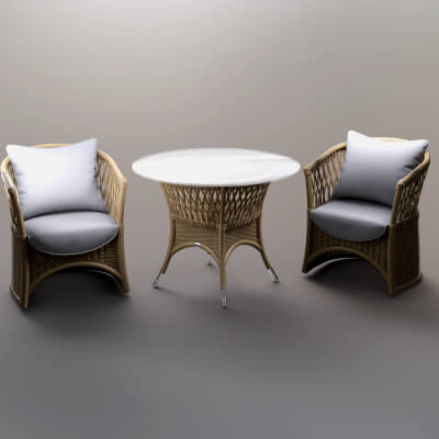 AQ3D Master Chair and Table 5
