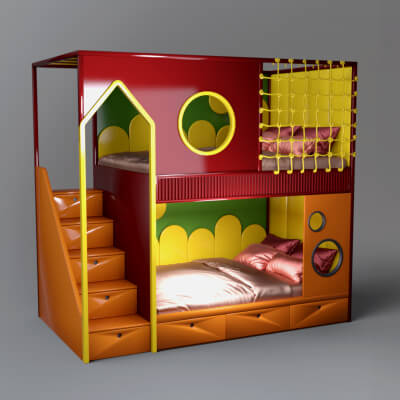AQ3D Master Child Bed 26