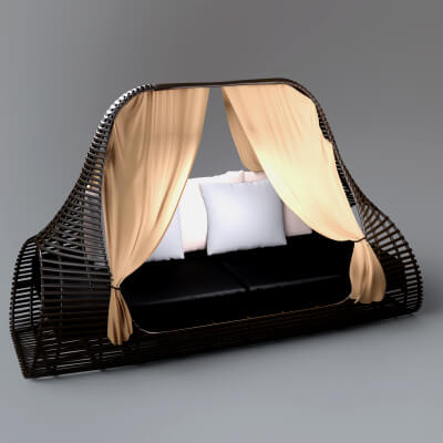 AQ3D Master Daybed