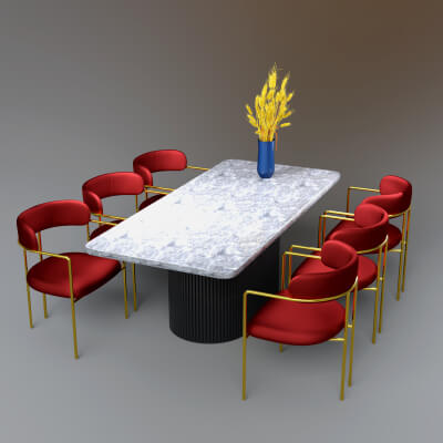 AQ3D Master Dining Table 11