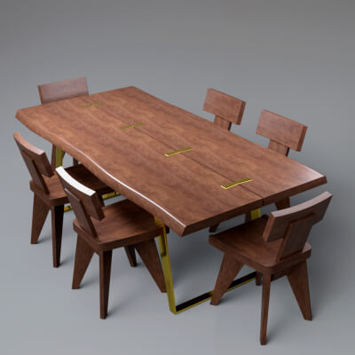 AQ3D Master Dining Table 14