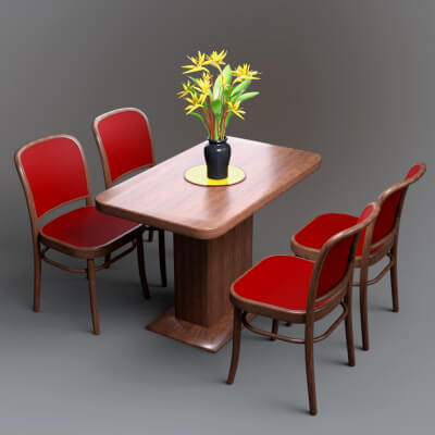 AQ3D Master Dining Table 15