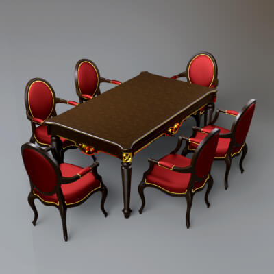 AQ3D Master Dining Table 17