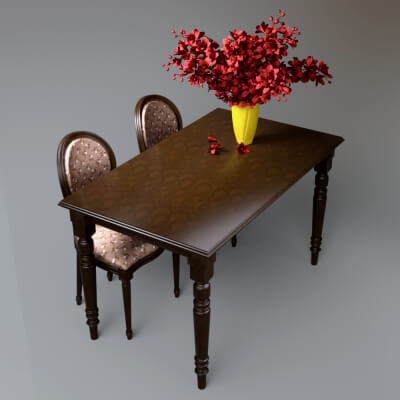AQ3D Master Dining Table 18