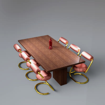 AQ3D Master Dining Table 19