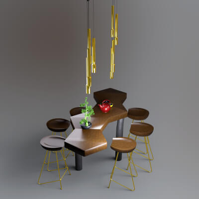 AQ3D Master Dining Table 4