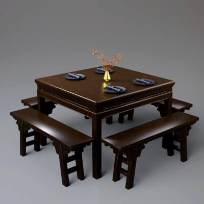 AQ3D Master Dining Table 5