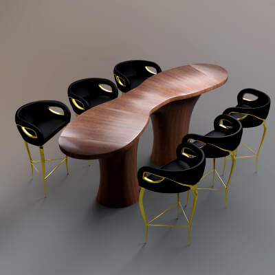 AQ3D Master Dining Table 7