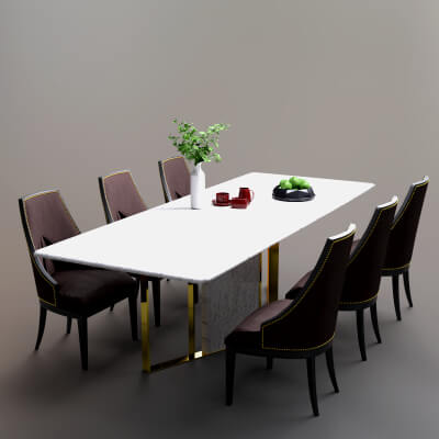 AQ3D Master Dining Table
