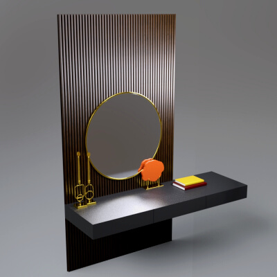 AQ3D Master Dressing Table 5