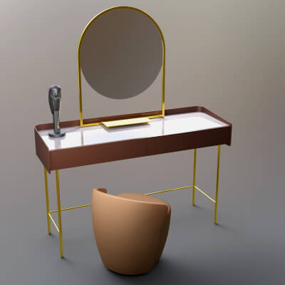 AQ3D Master Dressing Table 4
