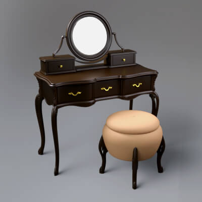 AQ3D Master Dressing Table 6