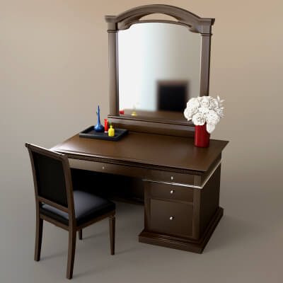 AQ3D Master Dressing Table