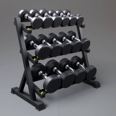 AQ3D Master Dumbbells Rack
