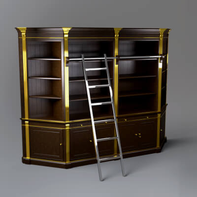 AQ3D Master Library Cupboard by AQ3D