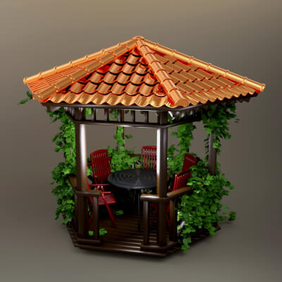 AQ3D Master Outdoor Hut 2