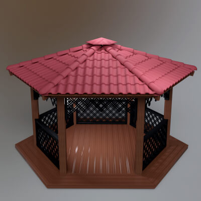 AQ3D Master Outdoor Hut