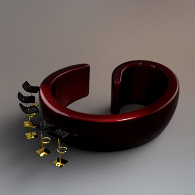 AQ3D Master Reception Desk 3