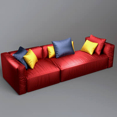 AQ3D Master Sofa 100