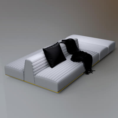 AQ3D Master Sofa 103