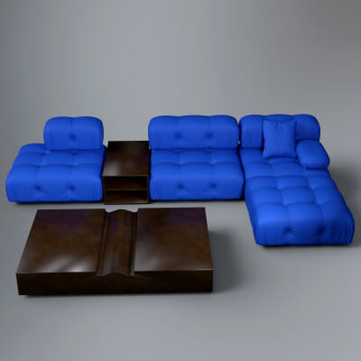 AQ3D Master Sofa 105
