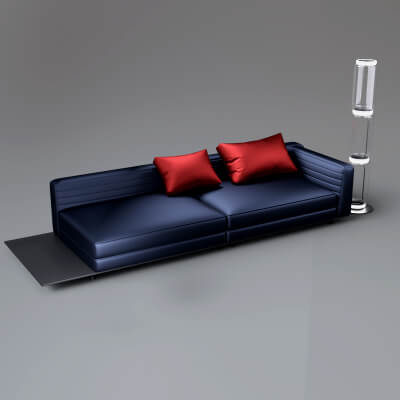 AQ3D Master Sofa 110