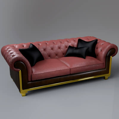 AQ3D Master Sofa 114